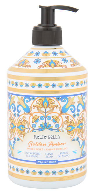 Thumbnail 2: MOLTO BELLA 21.3 oz Golden Amber Hand Soap 