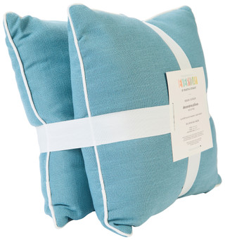 Thumbnail 3: Martha Stewart 18x18 Inch Outdoor Decorative Pillows Set 