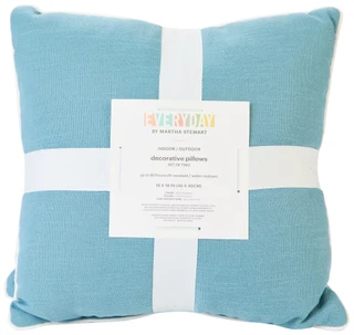 Thumbnail 1: Martha Stewart 18x18 Inch Outdoor Decorative Pillows Set 