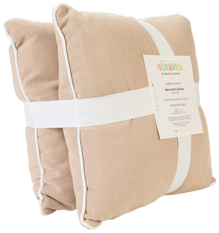 Thumbnail 3: Martha Stewart 18x18 Inch Outdoor Decorative Pillow Set 