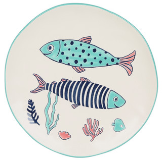 Thumbnail 2: Spectrum 11 In Finn and Fish Dinner Plate 