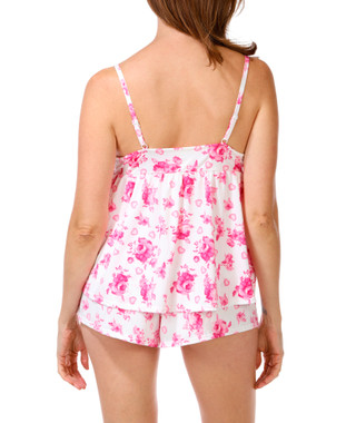 Thumbnail 2: Jessica Simpson Juniors Lace Pajama Shorts Set 