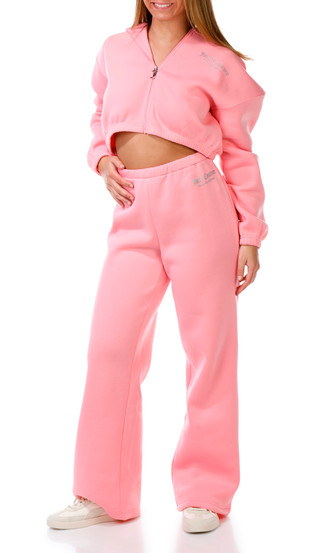 Thumbnail 4: Juicy Couture Juniors Fleece Crop Hoodie 