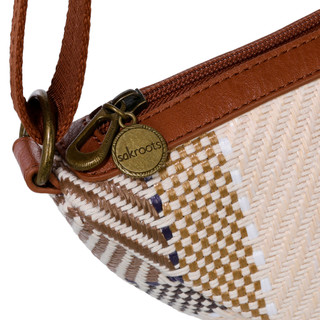 Thumbnail 4: Sakroots Woven Pattern Zip Crossbody Bag 