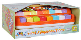 Thumbnail 1: Brooklyn Lollipop 2-In-1 Xylophone/Piano Toy 