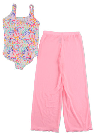 Thumbnail 2: Kensie Big Girls 2 Pc Swimsuit Set 