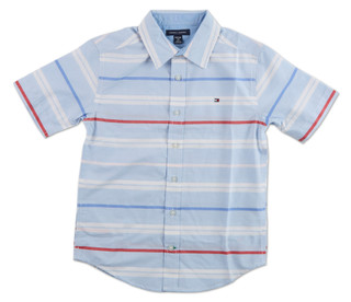 Thumbnail 1: Tommy Hilfiger Big Boys Americana Stripe Button Down Shirt 
