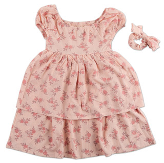 Thumbnail 2: Derek Heart Big Girls Puff Sleeve Dress 