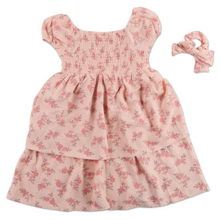 Thumbnail 2: Derek Heart Big Girls Puff Sleeve Dress 