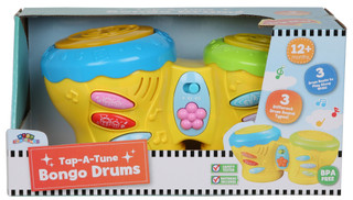 Thumbnail 1: Brooklyn Lollipop Tap-A-Tune Bingo Drums Toy 