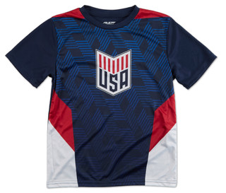 Thumbnail 1: Fast Action Big Boys USA Soccer Jersey 
