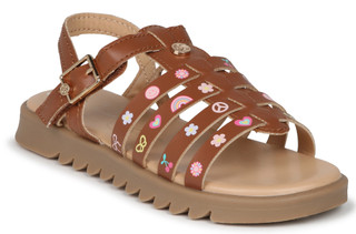 Thumbnail 1: Jessica Simpson Girls Josie Glad Sandals 
