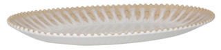 Thumbnail 1: Prima Design Large Fluted Oval Platter 