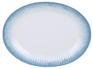 Thumbnail 2: Prima Design Large Fluted Oval Platter 