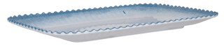 Thumbnail 1: Prima Design Large Fluted Rectangular Platter 