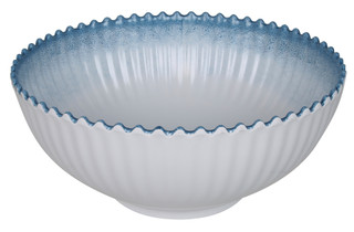 Thumbnail 1: Prima Design Fluted Round Serving Bowl 