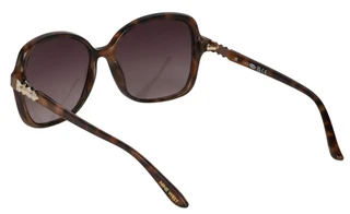Thumbnail 2: NINE WEST Tortoise Square Sunglasses 