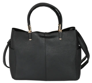 Thumbnail 1: DS Fashion Faux Leather Triple Compartment Satchel 