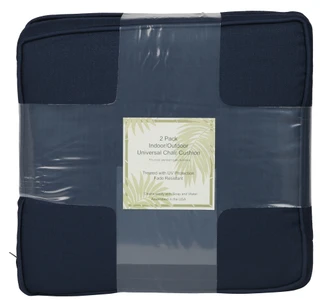 Thumbnail 1: 2 Pk Outdoor Linen Seat Pads 