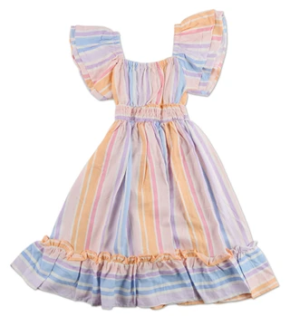 Thumbnail 2: Jessica Simpson Little Girls Striped Maxi Dress 