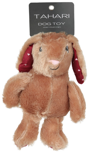 Thumbnail 1: Tahari Plush Bunny Pet Toy 