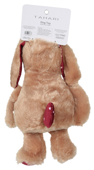 Thumbnail 2: Tahari Plush Bunny Pet Toy 