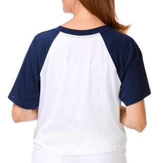 Thumbnail 2: Michael Kors Women's Raglan Varsity Tee 