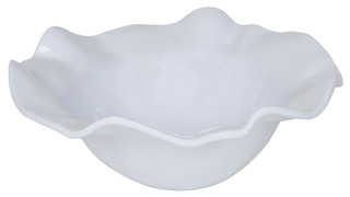 Thumbnail 1: Coastal Home 11" Ruffles Serving Bowl  