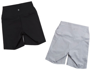 Thumbnail 2: 90 Degree Women's 2 Pk 7 in Athletic Shorts 