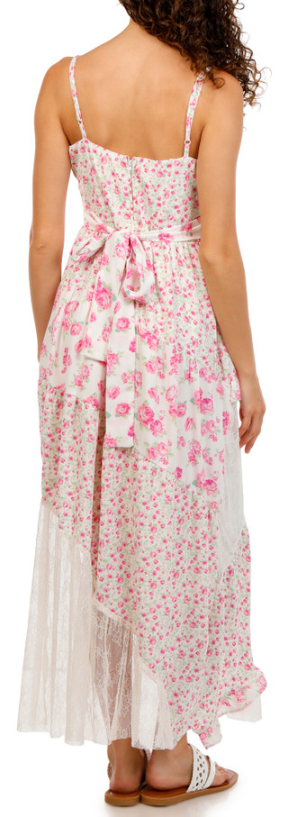 Thumbnail 2: Trixxi Juniors Ruffle Tiered Midi Dress 