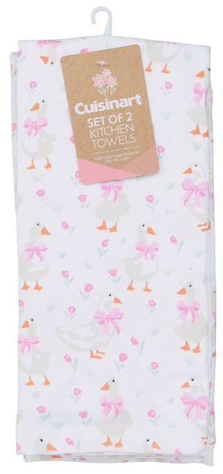 Thumbnail 1: CUISINART 2 Pk Print Kitchen Towels Set 