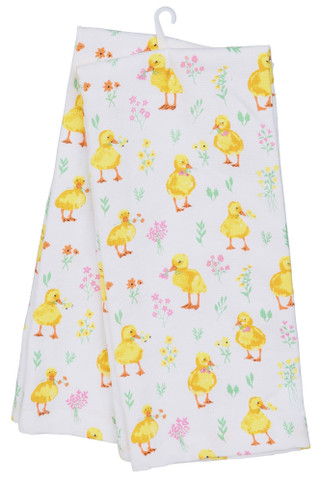 Thumbnail 2: CUISINART 2 Pk Floral Chicks Print Kitchen Towels Set 