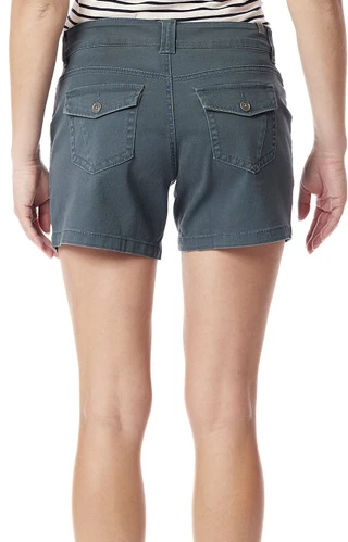 Thumbnail 5: Supplies by Union Bay Womens Alix Twill Solid Shorts 