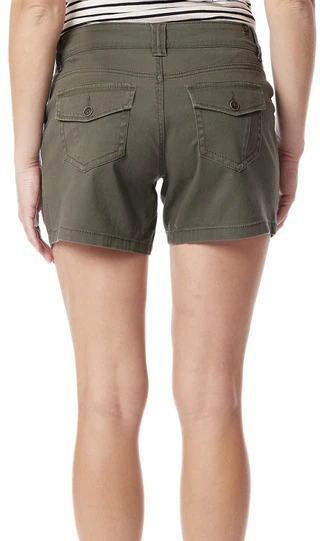 Thumbnail 7: Supplies by Union Bay Womens Alix Twill Solid Shorts 