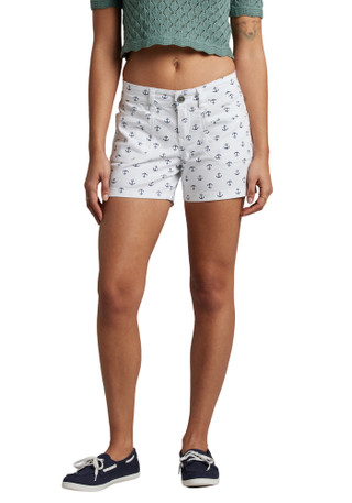 Thumbnail 1: Unionbay Juniors Darcy 5 Inch Anchors Away Shorts 