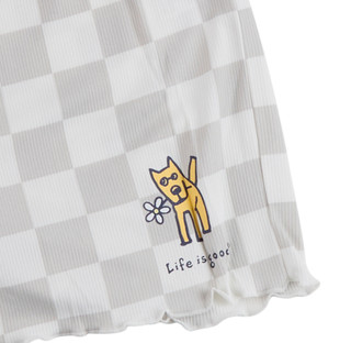 Thumbnail 3: Life is Good Women's 2 Pk Luxe Ribbed Shorts 