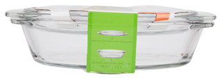 Thumbnail 2: Libbey Glass Oval Casserole Dish w/ Lid 