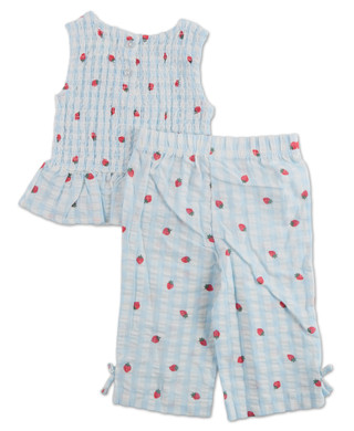 Thumbnail 2: Nannette Toddler Girls 3 Pc Pants Set 