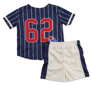 Thumbnail 4: Marvel Toddler Boys 2 Pc Spider-Man Baseball Jersey Set 