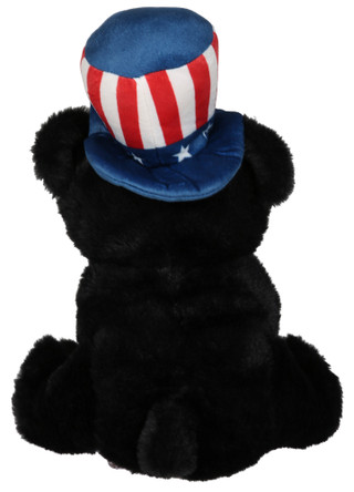 Thumbnail 2: LINZY Yankee Doodle Black Bear Stuffed Animal 
