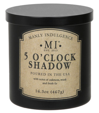 Thumbnail 2: MANLY INDULGENCE 16.5 oz 5 O'Clock Shadow Candle 