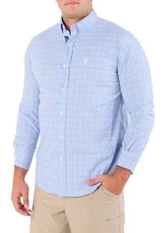 Thumbnail 1: CHAPS Men's Long Sleeve Button Down Shirt 