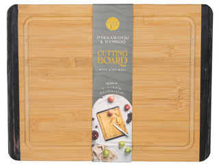 Thumbnail 1: CORE HOME Pakkawood & Bamboo Cutting Board 