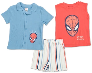Thumbnail 1: Marvel Toddler Boys 4 Pc Shorts Set 