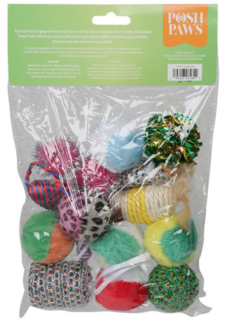 Thumbnail 2: Posh Paws 15 Pk Cat Toys 