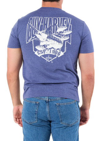 Thumbnail 4: Guy Harvey Men's Outdoor Marlin T-Shirt 
