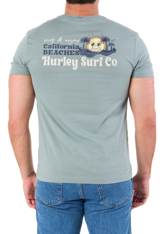 Thumbnail 3: Hurley Men's Embroidered  Pocket T-Shirt 