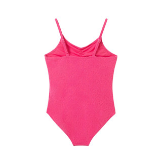 Thumbnail 3: Andy & Evan 1-piece Big Girl Pink Terry Swimsuit 