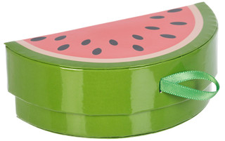 Thumbnail 2: Alexis Bendel 2 Pr Watermelon & Lemon Huggie Earrings 