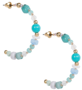 Thumbnail 3: ADRIENNE VITTADINI 2 Pr Hoop Earrings 